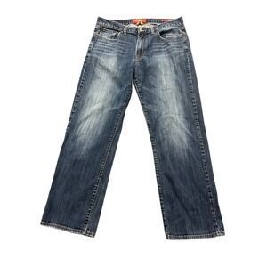 Lucky Brand Mens 34x30 361 Vintage Straight Blue Denim Jeans Casual Modern
